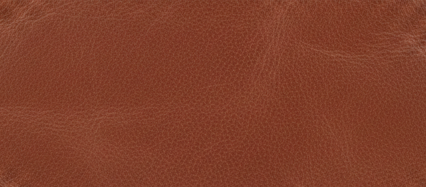Chestnut Brown Leather Finish Chestnut brown leather material