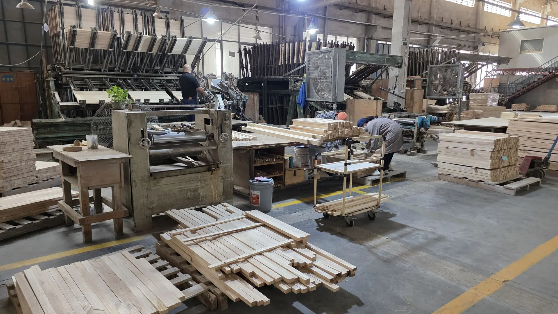 Sustainable furniture China factory with wood processing and responsible manufacturing practices