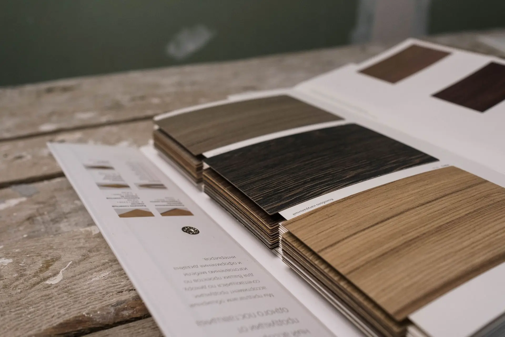 Wood Veneer Sample Collection for Commercial Interior Design Wood veneer sample swatches with different wood grain finishes for commercial joinery